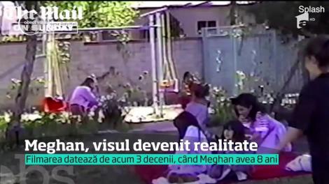 Meghan, visul devenit realitate. Filmarea datează de acum 3 decenii, când vedeta avea 8 ani