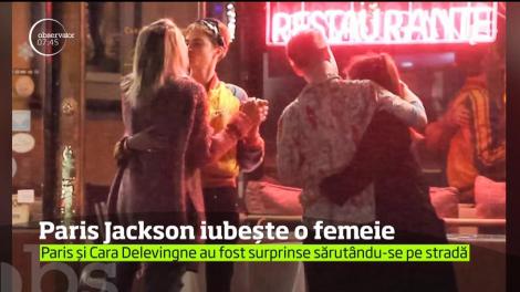 FOTO! Fiica lui Michael Jackson se iubeşte cu o femeie. Ipostazele în care a fost surprinsă Paris