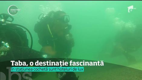 Înot cu delfinii, hoteluri şi restaurante de lux, golfuri superbe şi locaţii perfecte pentru relaxare. Taba, o destinație fascinantă