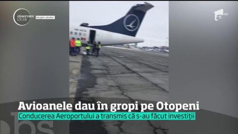 Pericol pentru pasageri! Avioanele dau în gropi pe Otopeni. Directorul TAROM se plânge de căile de rulare proaste de pe aeroport