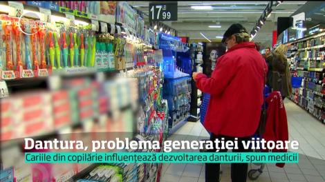 Dantura, problema generației viitoare. Patru sute de mii de copii, nu știu ce sunt periuța și pasta de dinți