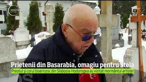 Clipe grele la mormântul Stelei Popescu. Alexandru Arșinel, doborât: "M-a luat dorul"