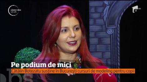 Defilarea pe catwalk este uneori o joacă de copil. Modele-junior au urcat pe scenă la Bucureşti