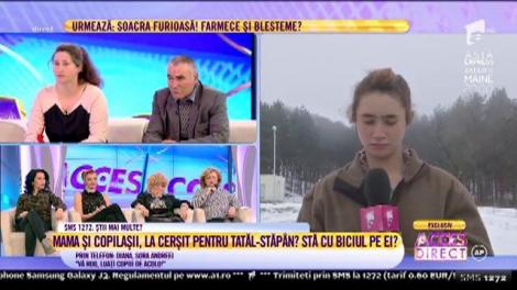 Sora mamei care ar ieși cu copiii la cerșit: ”Vă rog să luați copiii de acolo!”