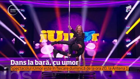 Un dans la bară şi o nebunie pură i-au adus succesul! Mirela Buhuş, cea de-a cincea finalistă a show-ului iUmor