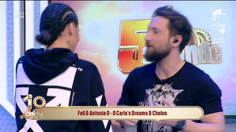 Provocarea "5 secunde". Antonia & Feli vs. Carla’s Dreams & Cheloo