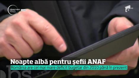 Noapte albă pentru șefii ANAF. Motivul ar fi gradul mic de colectare pe care Fiscul l-a înregistrat în primele luni din acest an