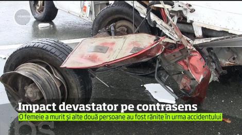 Tragedie pe E 85, la Podgoria, chiar la limita dintre Vrancea şi Buzău