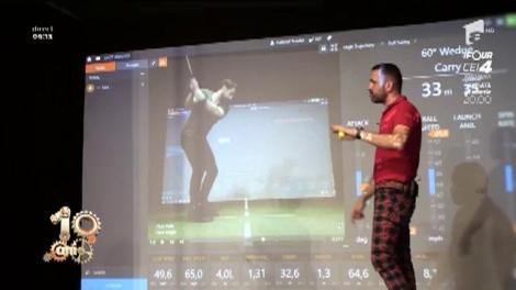 Primul simulator de golf din România