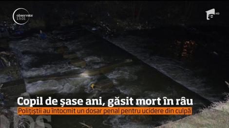 Un băiat de şase ani din Braşov a fost găsit mort în albia râului Ghimbăşel