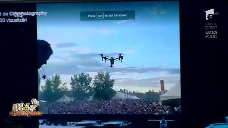 Credeai că nu se poate? Dronă, doborâtă de artificii, la un concert: "Mamă, asta e și aia scumpă"