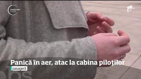 Momente de panică la bordul unui avion cu români. Un tânăr bulgar a încercat să intre în cabina piloţilor: "Am crezut că asist la un atac terorist"