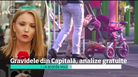 Primăria Capitalei oferă bani pentru analize femeilor însărcinate