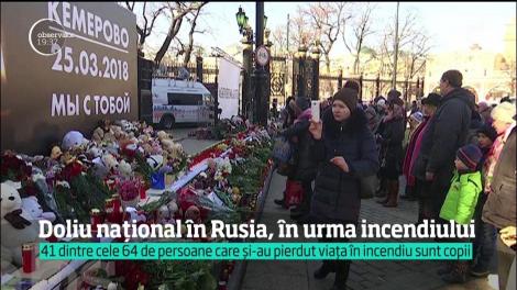 În incendiul de la mall-ul din Siberia a pierit o clasă întreagă de elevi