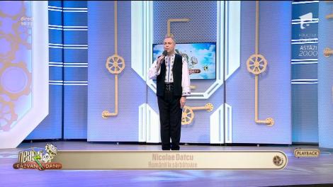 Nicolae Datcu cântă, la Neatza, melodia "Românii la sărbătoare"