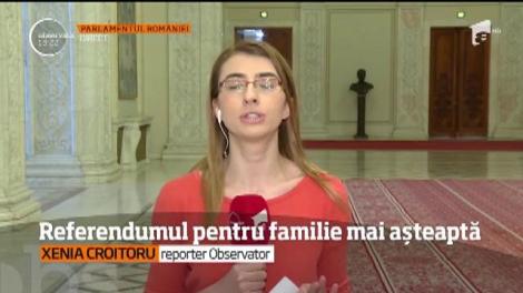 Legea referendumului care ar urma să redefinească în Constituţie termenul de familie a ajuns la Camera Deptutaţilor