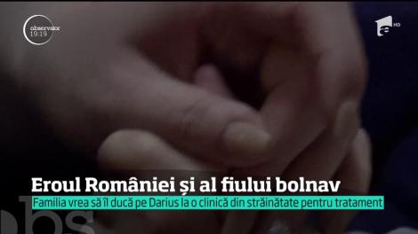 "Tati, sunt aici pentru tine", mesajul unui militar român care vrea să-și salveze copilul bolnav de tetrapareză spastică și epilepsie