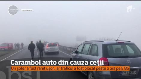 COD GALBEN de ceaţă. Ce județe sunt afectate. Traficul pe A1 şi A2, blocat