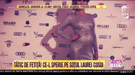 Soțul frumoasei Laura Cosoi, mai pregătit ca niciodată să devină tătic de fetiță