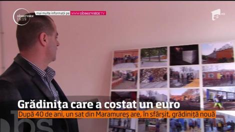 O grădiniță dintr-un sat din România a costat un euro! De 40 de ani, preșcolarii au fost nevoiți să parcurgă zeci de kilometri într-o altă localitate