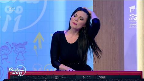 Paula Seling cânta, la "Prietenii de la 11", melodia "Ridică-te"