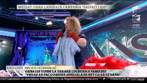 Oana Lis, despre lucrurile familiei: "Vreau să fac ă pagină pe net ca să vând"