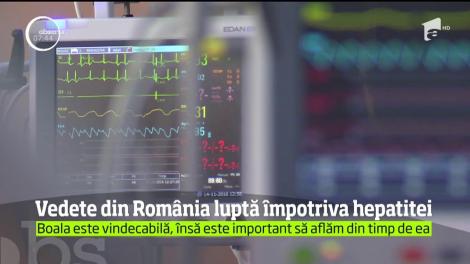 Vedetele din România luptă împotriva hepatitei