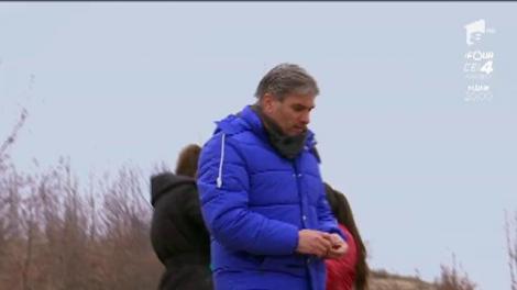 Proba pe echipe. Fetele trebuie să plateze câte un copac, în vârful unui deal