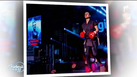 Forță și delicatețe într-un singur trup! Cristiana Stancu îmbină pictura cu loviturile dure din ringul galelor de MMA: "Pictez icoane. Dumnezeu mă inspiră"