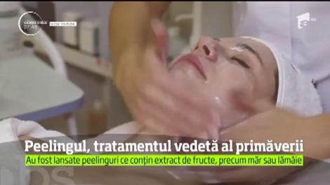 Peelingul, tratamentul vedetă al primăverii