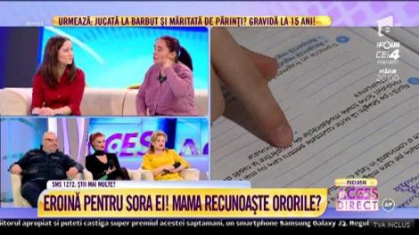 Cristina Andone luptă până la capăt pentru sora ei cea mica. Tânără nu mai ține cont de femeia care i-a dat viață