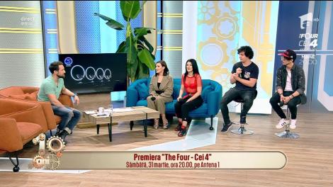 Ei sunt concurenții "The Four - Cei 4", care vă dau întâlnire mâine, de la ora 20:00, la Antena 1