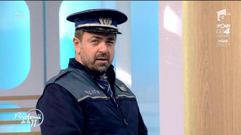 Horia Brenciu, în costum de poliţist la "Prietenii de la 11"! Juratul de la X Factor i-a pus cătuşele "infractoarei" Ramona
