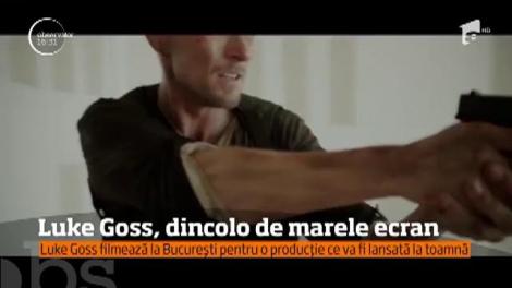 Actorul britanic Luke Goss, celebru pentru rolurile sale de dur, filmează în Bucureşti