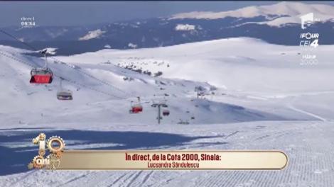 Încă de mai poate schia la Cota 2000, Sinaia!
