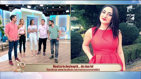 Neatza te deşteaptă... de ziua ta! La mulți ani, Aniela!