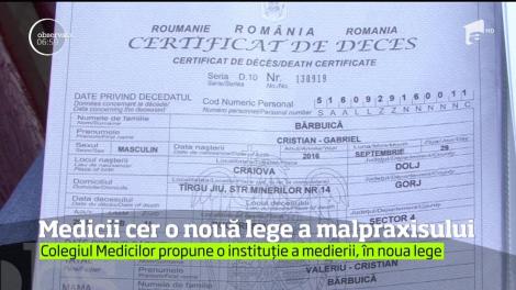 Medicii cer o nouă lege a malpraxisului