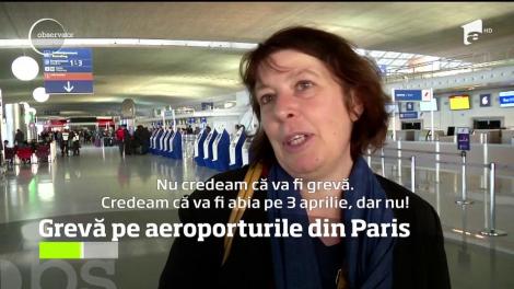 Haos pe aeroporturile din Paris. Angajaţii Air France au intrat în grevă