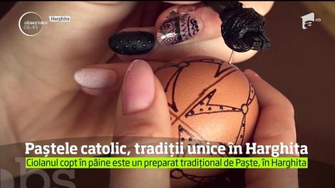 Credincioşii din Harghita s-au pregatit de Paştele Catolic