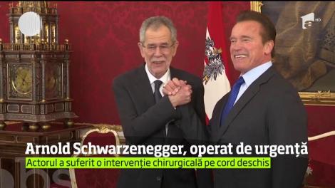Arnold Schwarzenegger a fost operat pe inimă