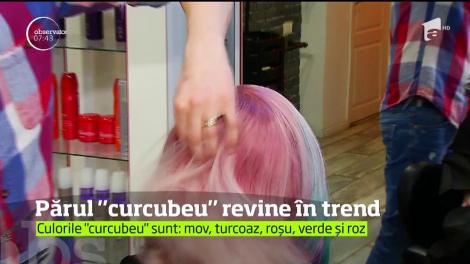 Părul "curcubeu" revine în tre