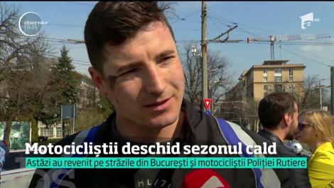 Adevăraţii vestitori ai primăverii: motocicliştii