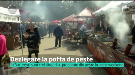 Sărbătoarea Floriilor fără peşte pe masă nu e sărbătoare! Iar românii s-au îmbulzit astăzi la pescării pentru a-şi pregăti prânzul de mâine