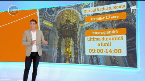 Tips & Trips. Cum să vizitezi gratutit muzeele din Franța, Spania și Italia