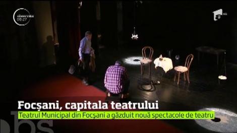 Spectacole de teatru pe bandă rulantă pentru mai bine de o săptăm&acirc;nă la Focşani