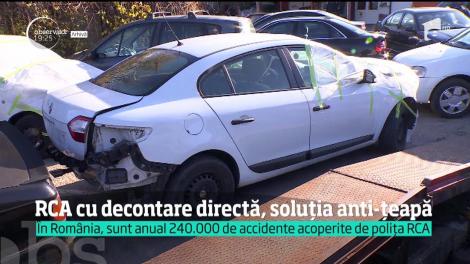 RCA cu decontare directă, soluția anti-țeapă