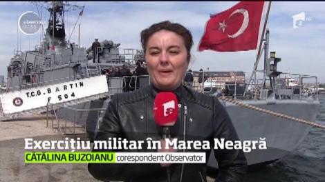 Desfăşurare impresionantă &icirc;n portul Constanţa. Două nave de război străine au ancorat acolo