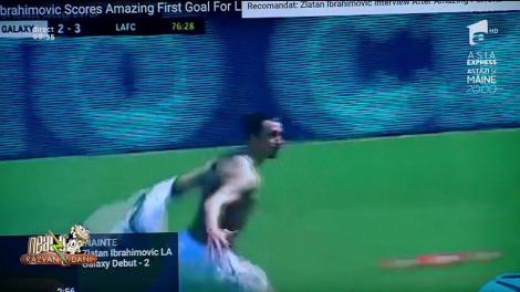 Smiley News. Zlatan Ibrahimovici, gol de poveste de la peste 30 de metri