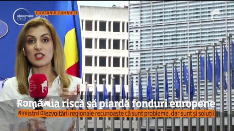România riscă să piardă fonduri europene în valoare de sute de milioane de euro