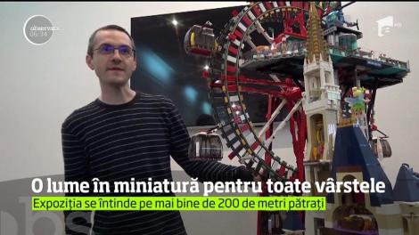 O lume în miniatură atrage pasionaţi de toate vârstele la Bistriţa